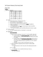 acs general chemistry study guide 1211 Doc