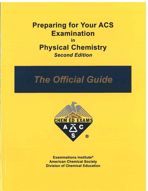 acs physical chemistry study guide amazon pdf Doc