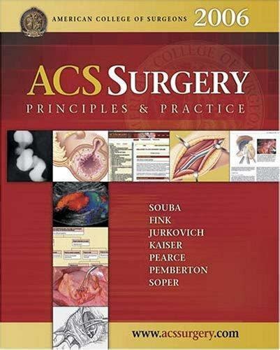 acs surgery 2006 principles and practice Kindle Editon