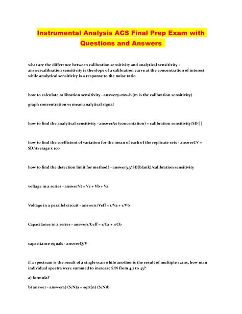 acs-instrumental-analysis-exam-questions Ebook PDF