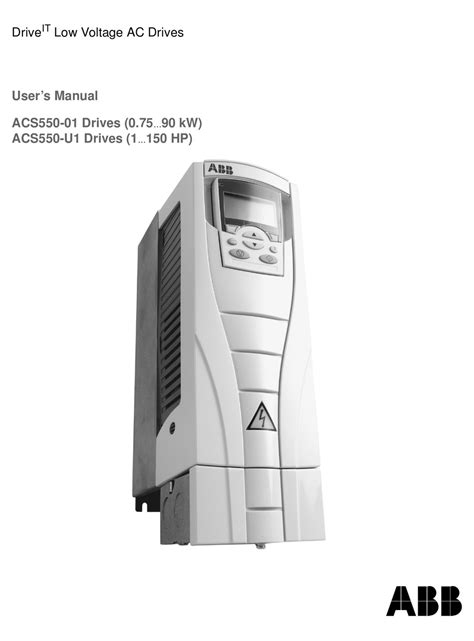 acs550 01 drive manual pdf Epub