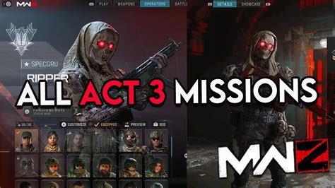 act 3 missions mwz