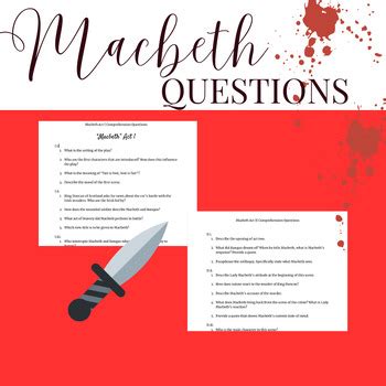 act 5 macbeth margin questions answers Doc