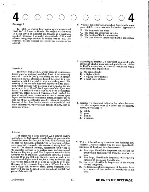 act answers practice 0861b Kindle Editon