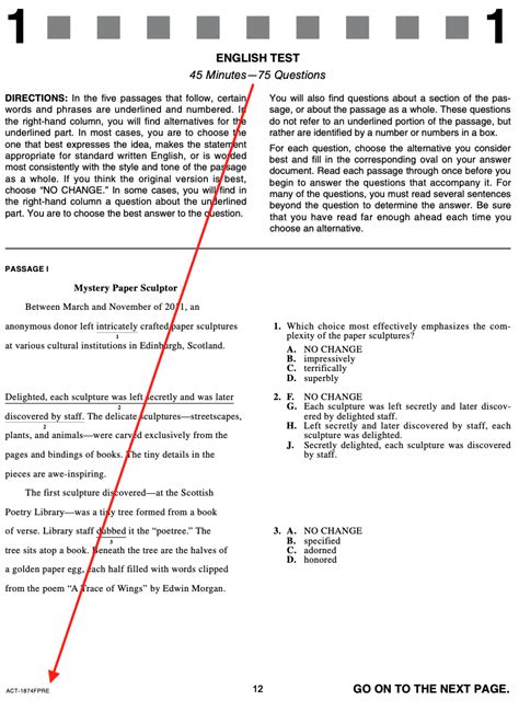 act sample test 0255c answers Kindle Editon