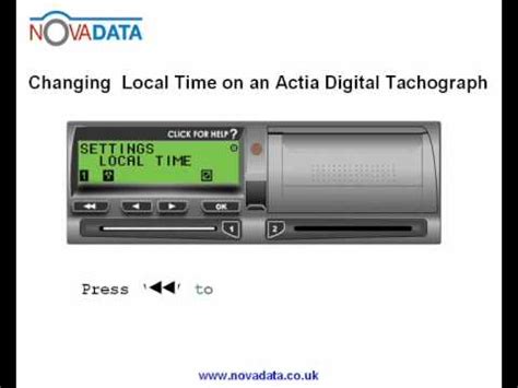 actia digital tachograph user manual PDF