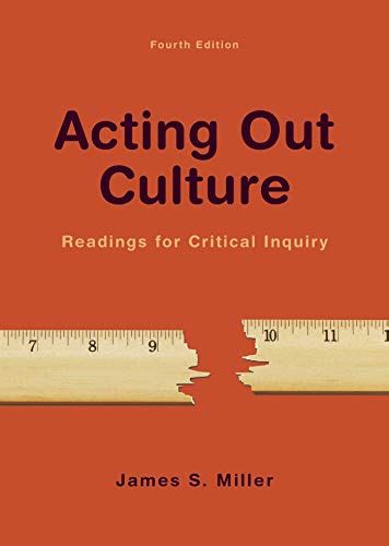 acting out culture readings for critical inquiry Kindle Editon