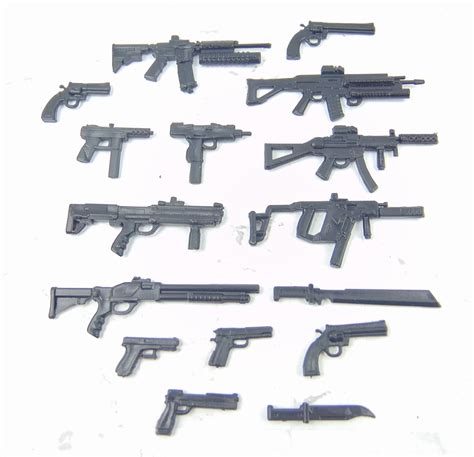 action figures guns