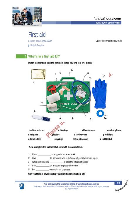 active first aid workbook answers Doc