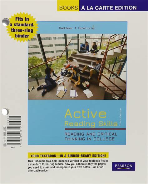 active reading skills reading and critical thinking in college 3rd edition Reader