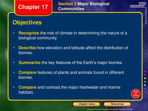 active section major biological communities answers Reader