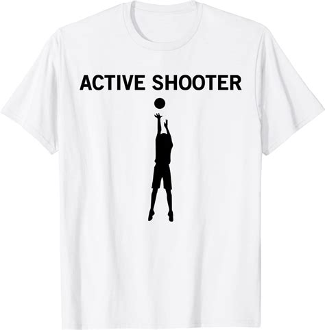 active shooter basketball shirt