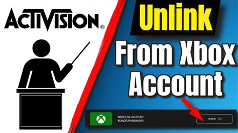 activision account wont unlink xbox