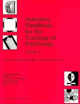 activities handbook for the teaching of psychology volume 3 Reader