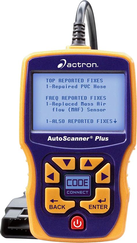 actron autoscanner plus manual Reader