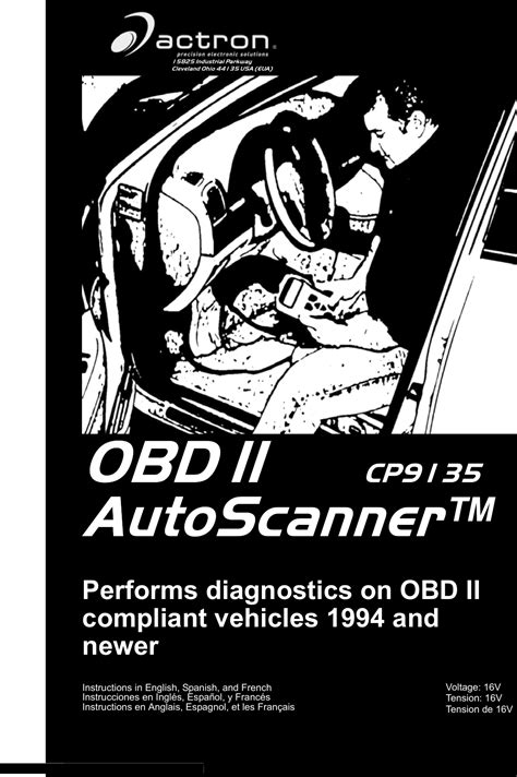 actron cp9135 user manual Doc