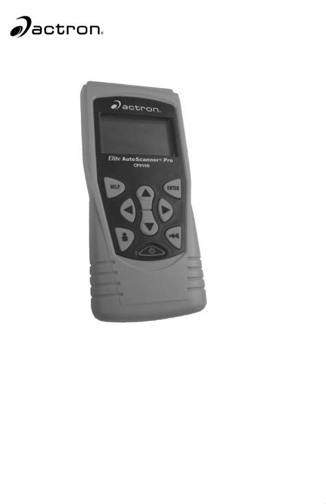 actron cp9185 manual Reader