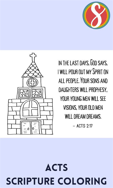 acts 21 coloring page PDF