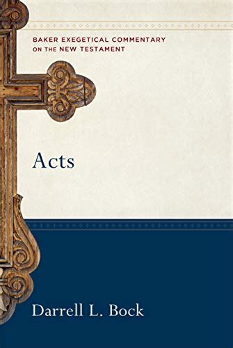 acts baker exegetical commentary on the new testament PDF