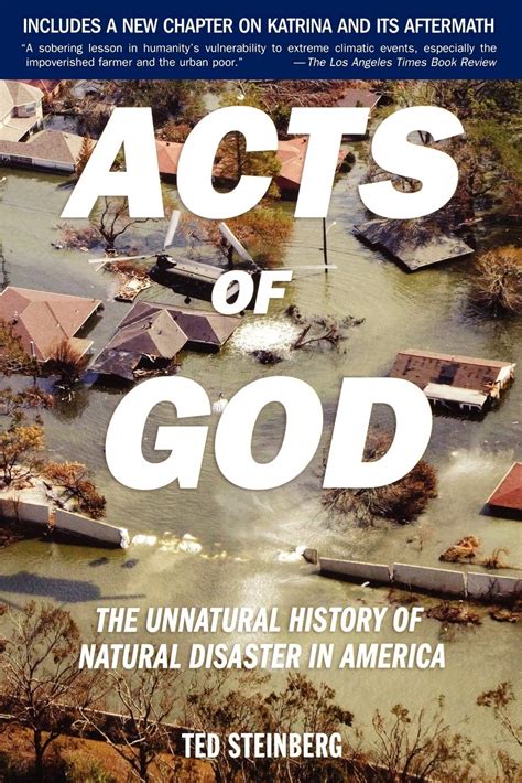 acts of god the unnatural history of natural disaster in america PDF