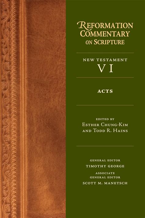 acts reformation commentary on scripture Epub