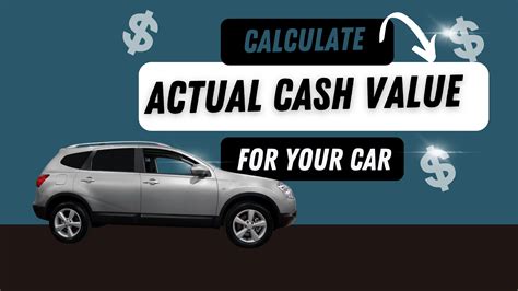 actual cash value calculator auto