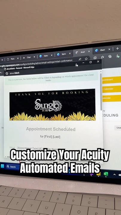 acuity how to cc myself on client emails