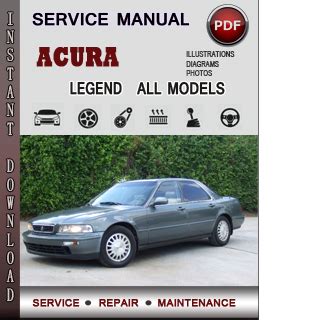 acura legend manual pdf Kindle Editon