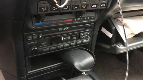 acura radio code err 3 PDF