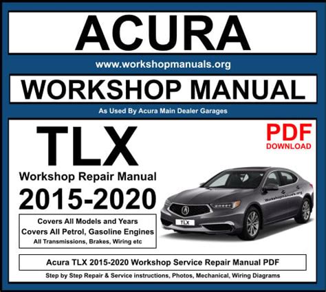 acura repair manual downloads Doc