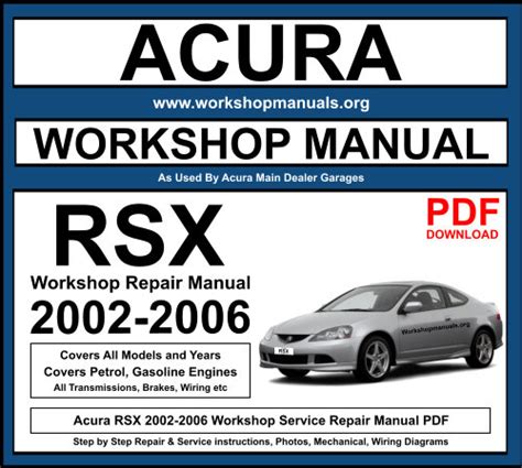 acura rsx 2006 manual Epub