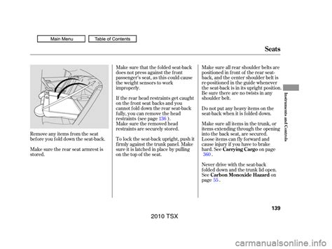 acura tsx 2010 owners manual Doc