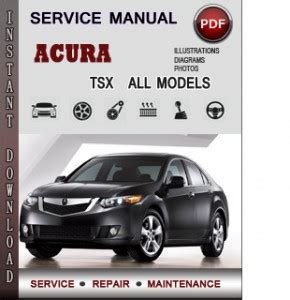 acura tsx v6 service manual PDF