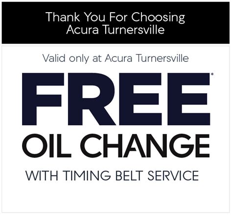 acura turnersville service coupon Reader