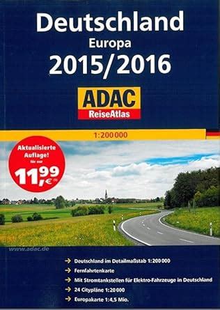 adac reiseatlas deutschland europa 2016 Reader