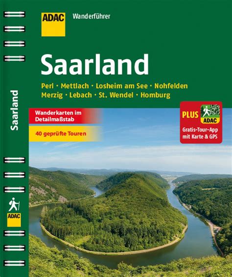 adac wanderf hrer saarland plus gratis Kindle Editon