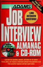 adams job interview almanac and cd rom adams almanacs Kindle Editon