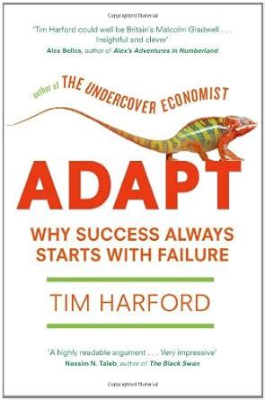 adapt why success always starts with failure Kindle Editon