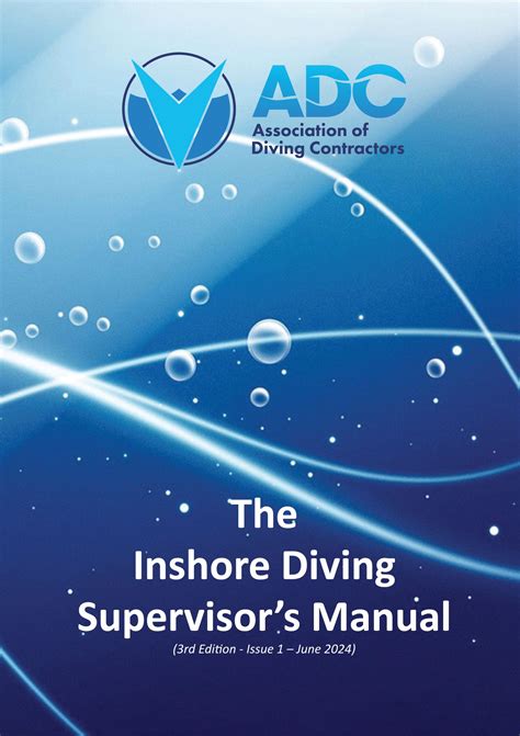 adc diving supervisor manual Kindle Editon