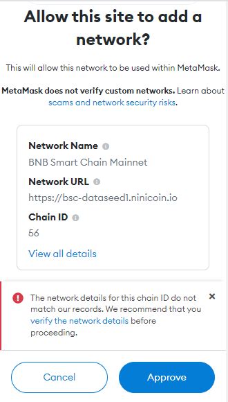 add bsc to metamask