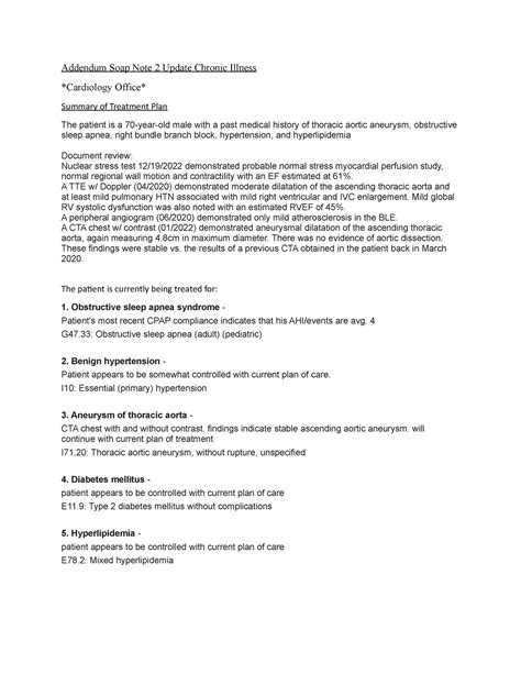 addendum to slp soap note Doc