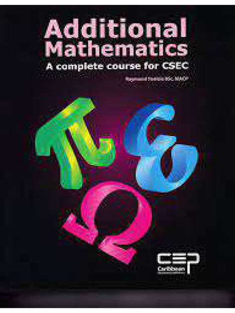 additional mathematics for csec by raymond toolsie Ebook Epub