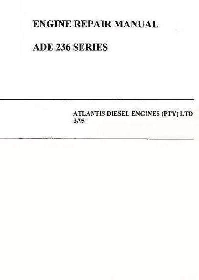 ade 236 engine pdf Ebook Epub