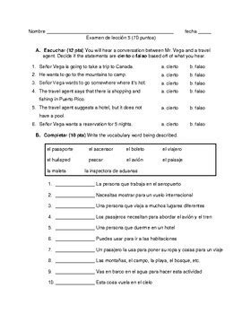 adelante uno leccion 5 test answers Doc