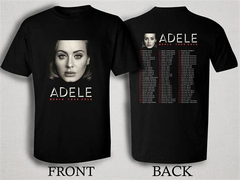 adele tour shirt