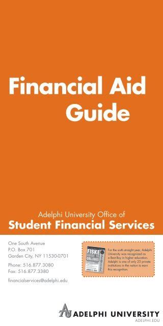 adelphi university financial aid