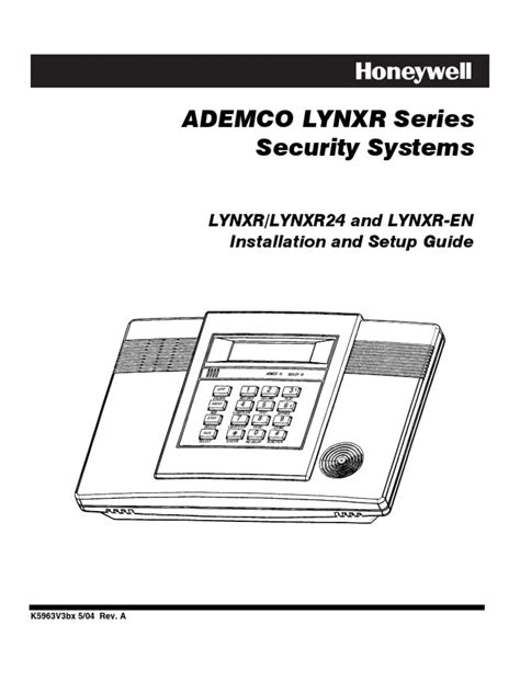 ademco lynx programming guide Kindle Editon