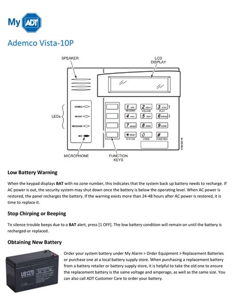 ademco vista 10p user manual Doc