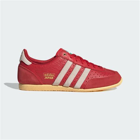 adidas japan sneakers orange red