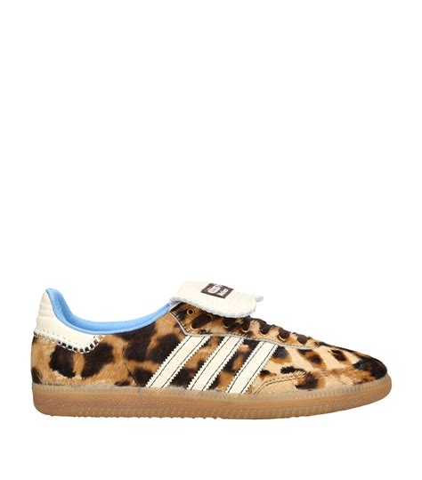 adidas leopard print